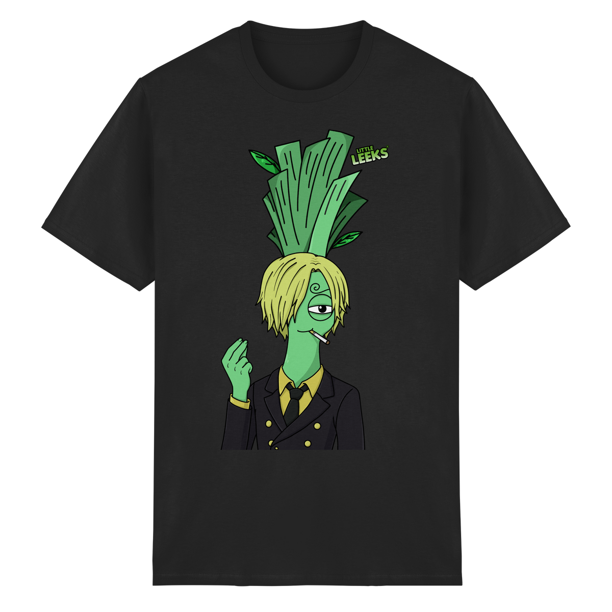 Motiv Nr 52: Grünfuß Lanji Lauch - Heavy Cotton T-Shirt