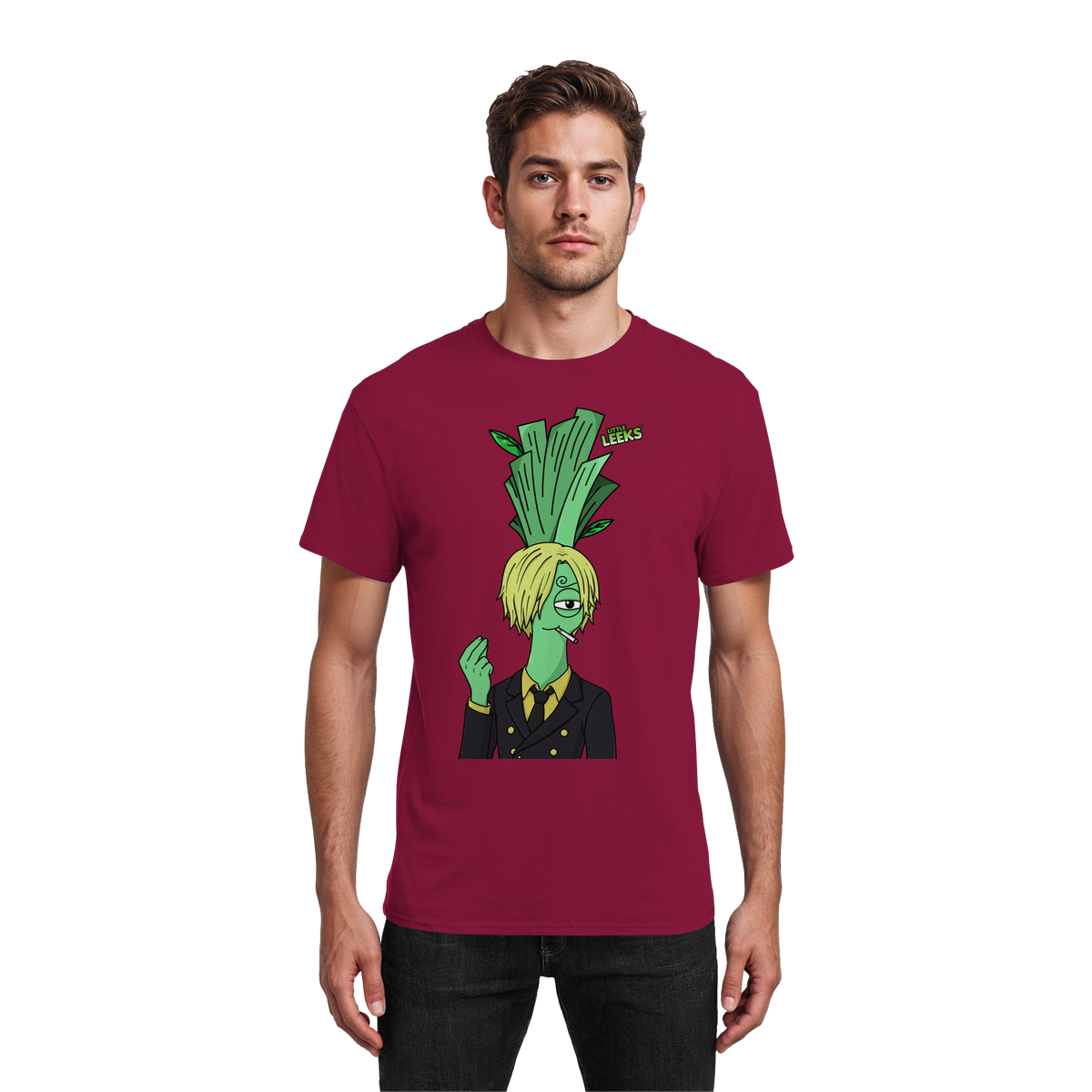 Motiv Nr 52: Grünfuß Lanji Lauch - Heavy Cotton T-Shirt