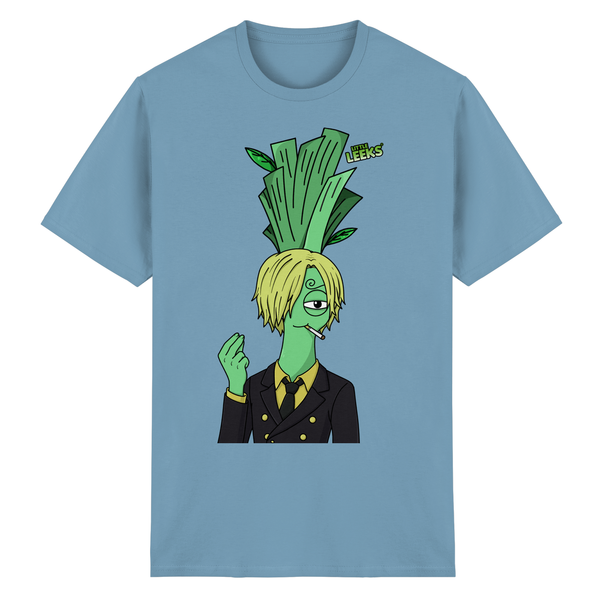 Motiv Nr 52: Grünfuß Lanji Lauch - Heavy Cotton T-Shirt