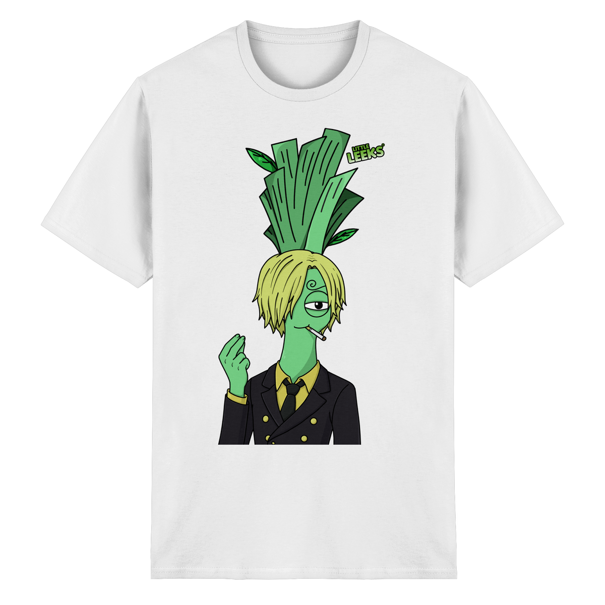 Motiv Nr 52: Grünfuß Lanji Lauch - Heavy Cotton T-Shirt