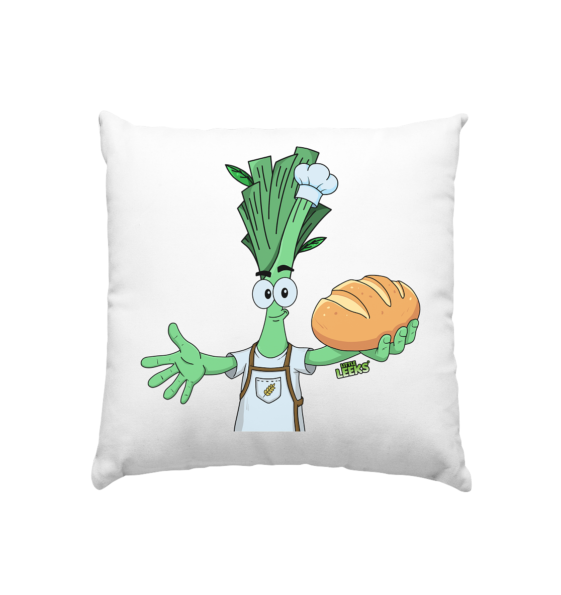 Motiv Little Leeks Nr 46: Backlauch - Kissen 40x40cm