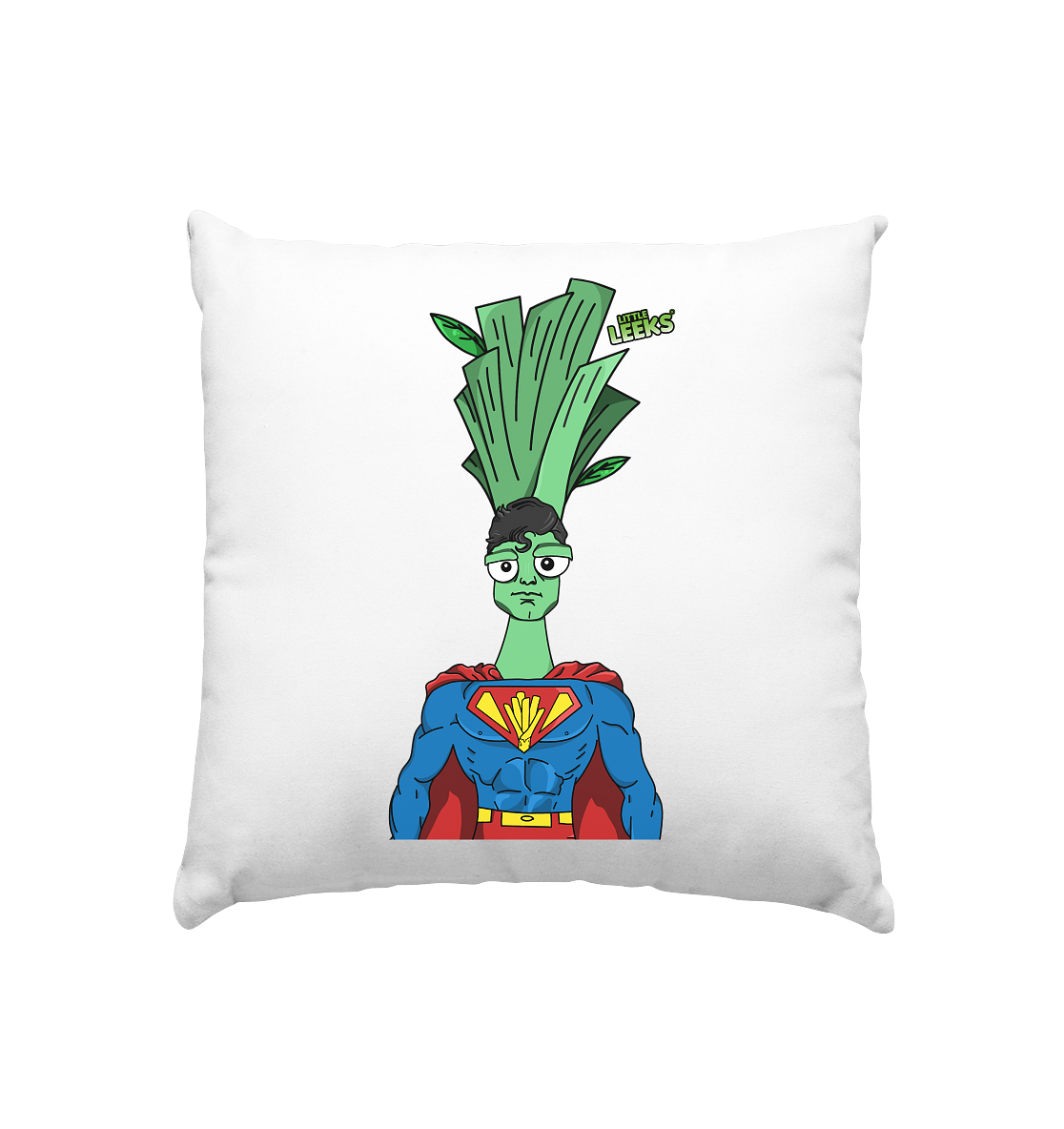 Motiv Nr 14: Suuuuperlauch - Kissen 40x40cm