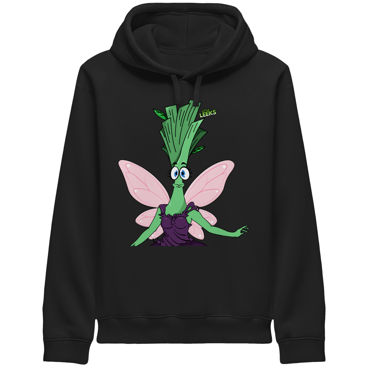 Motiv Nr 32: Glücksfeenlauch - Organic Side Pocket Hoodie
