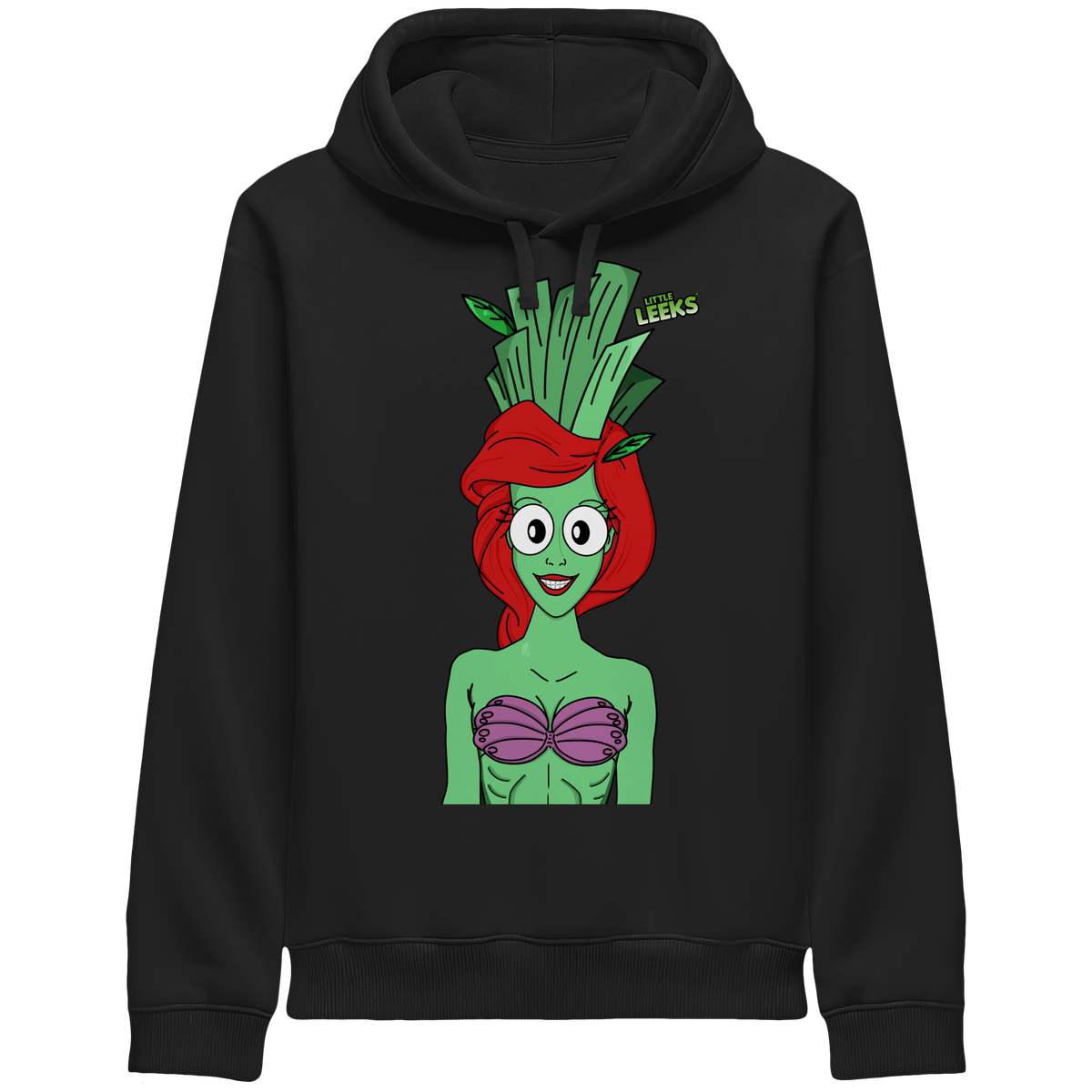 Motiv Nr 15: Meerjunglauch - Organic Side Pocket Hoodie