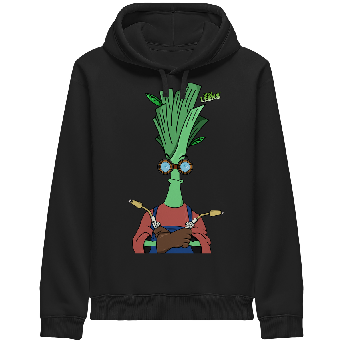 Motiv Nr 22: Schweißerlauch - Organic Side Pocket Hoodie