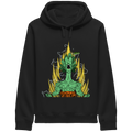 Motiv Nr 27: Super Leekajin - Organic Side Pocket Hoodie