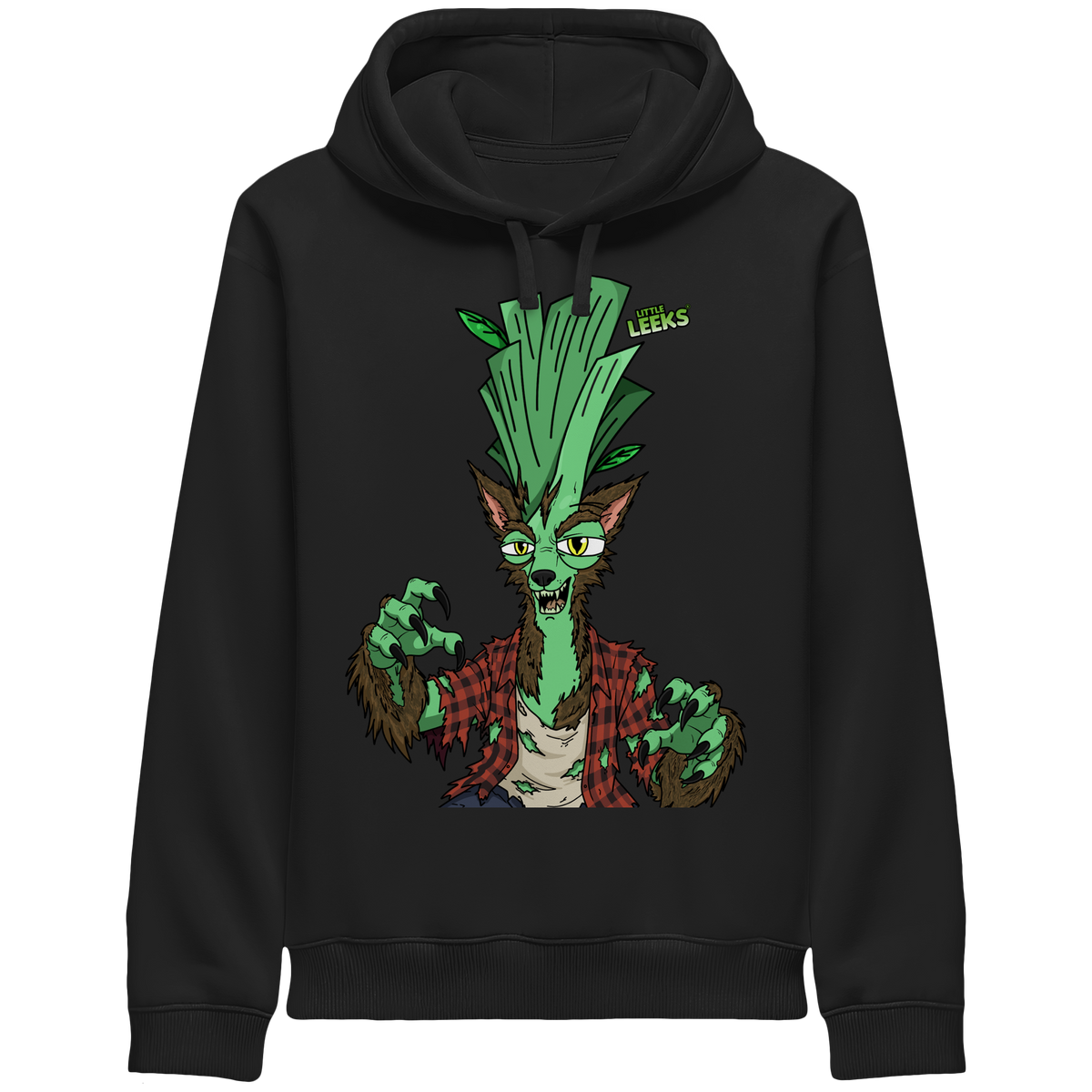 Motiv Nr 72: Wer-Lauch - Organic Side Pocket Hoodie