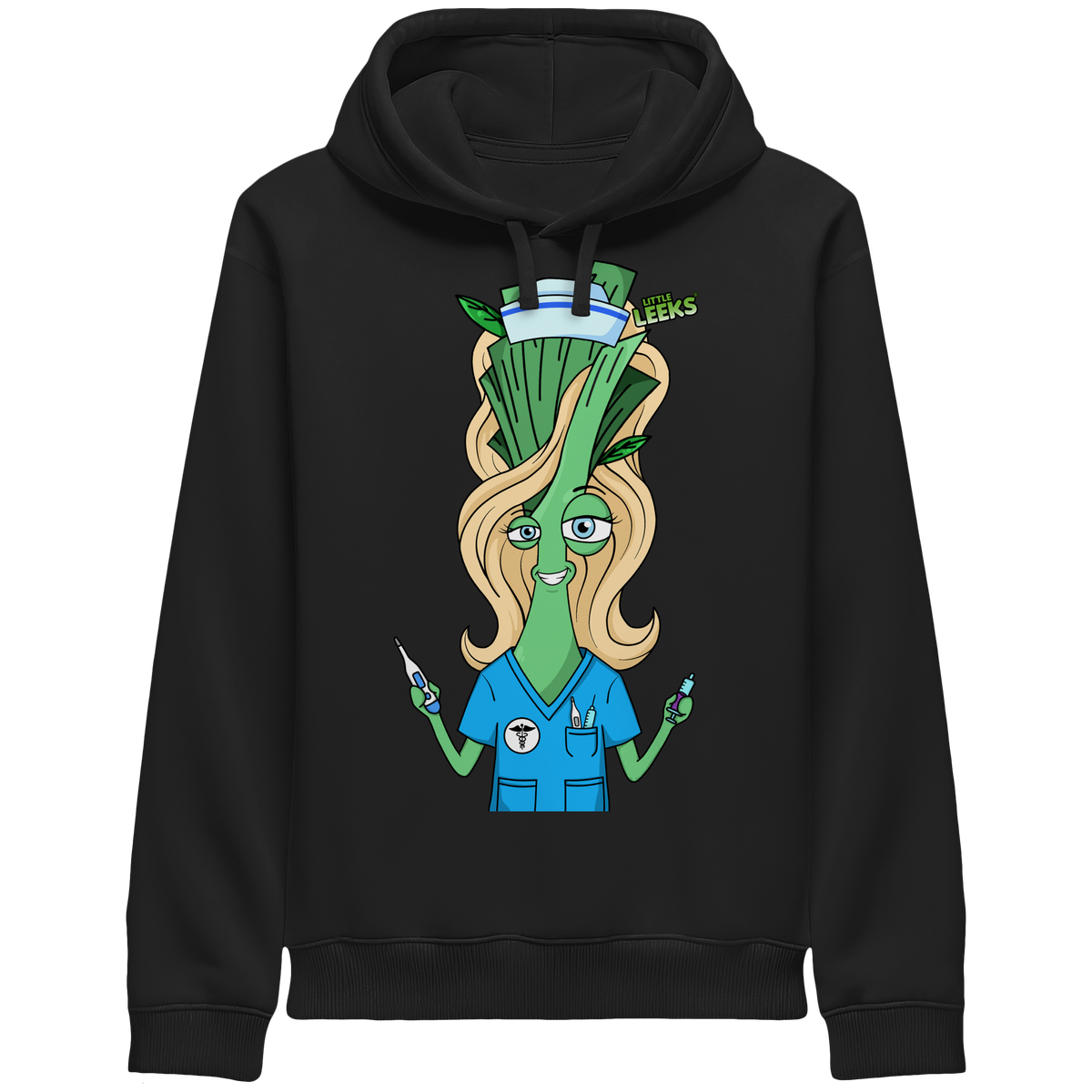 Motiv Nr 44: Lauchschwester - Organic Side Pocket Hoodie