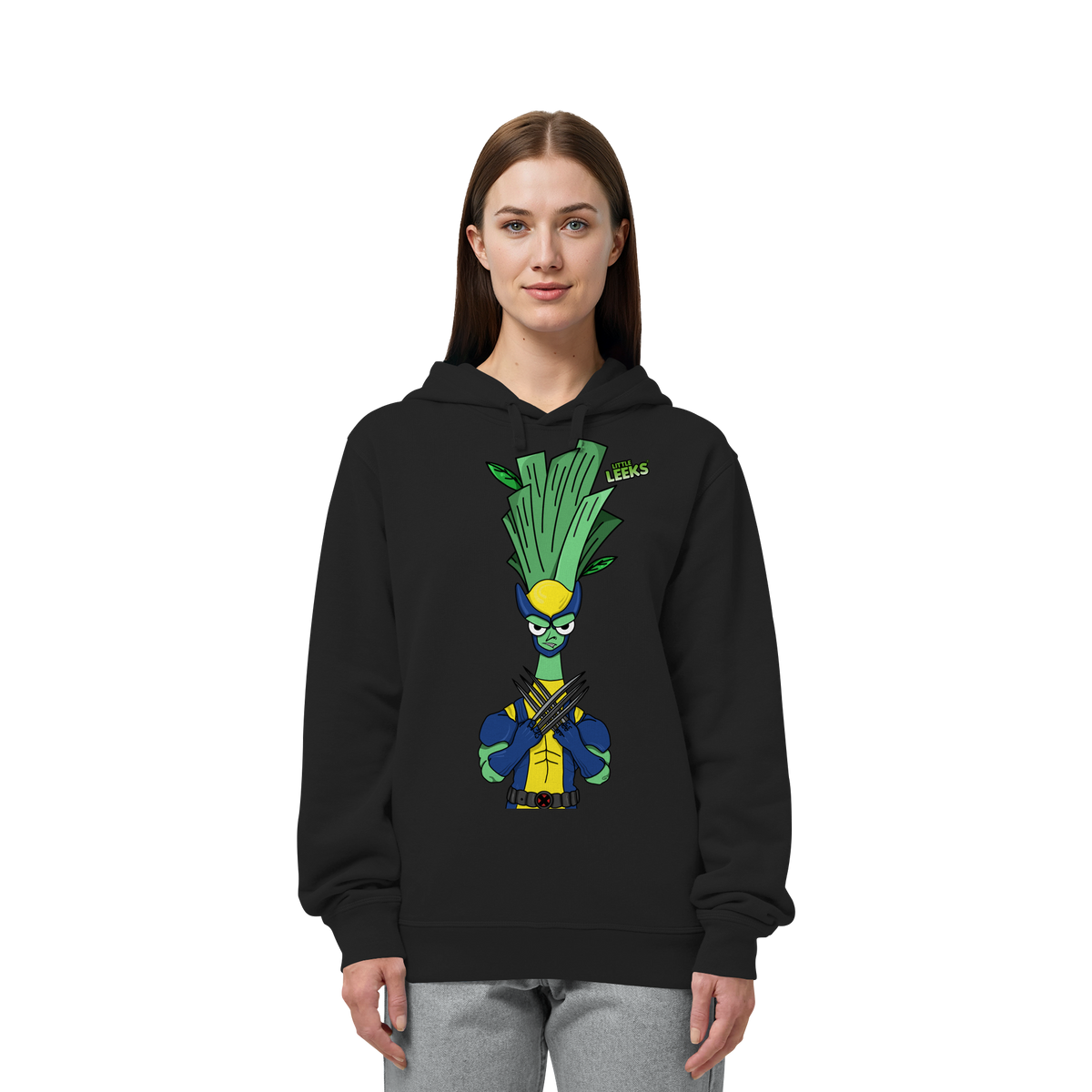 Motiv Nr 28: Wolverlauch - Organic Side Pocket Hoodie