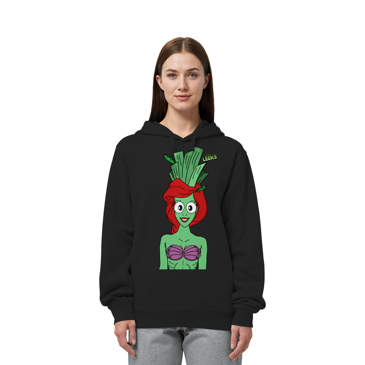 Motiv Nr 15: Meerjunglauch - Organic Side Pocket Hoodie