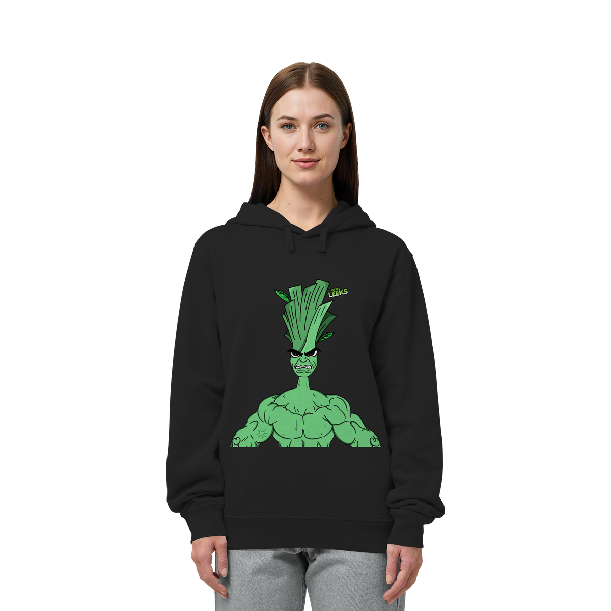 Motiv Nr 20: Grüne Gewalt - Organic Side Pocket Hoodie