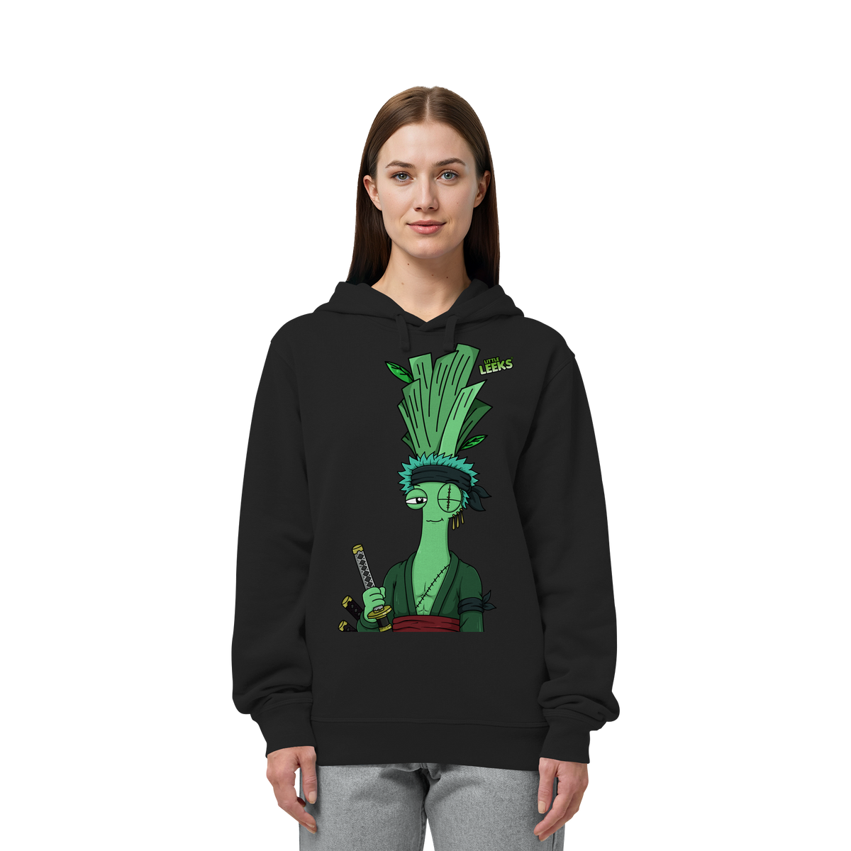 Motiv Nr 51: Lauchjäger Lorro - Organic Side Pocket Hoodie