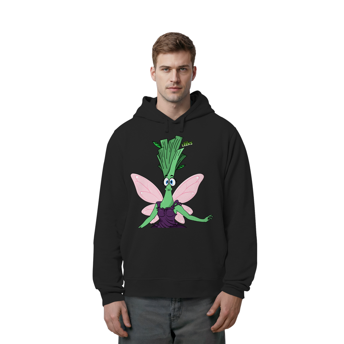 Motiv Nr 32: Glücksfeenlauch - Organic Side Pocket Hoodie