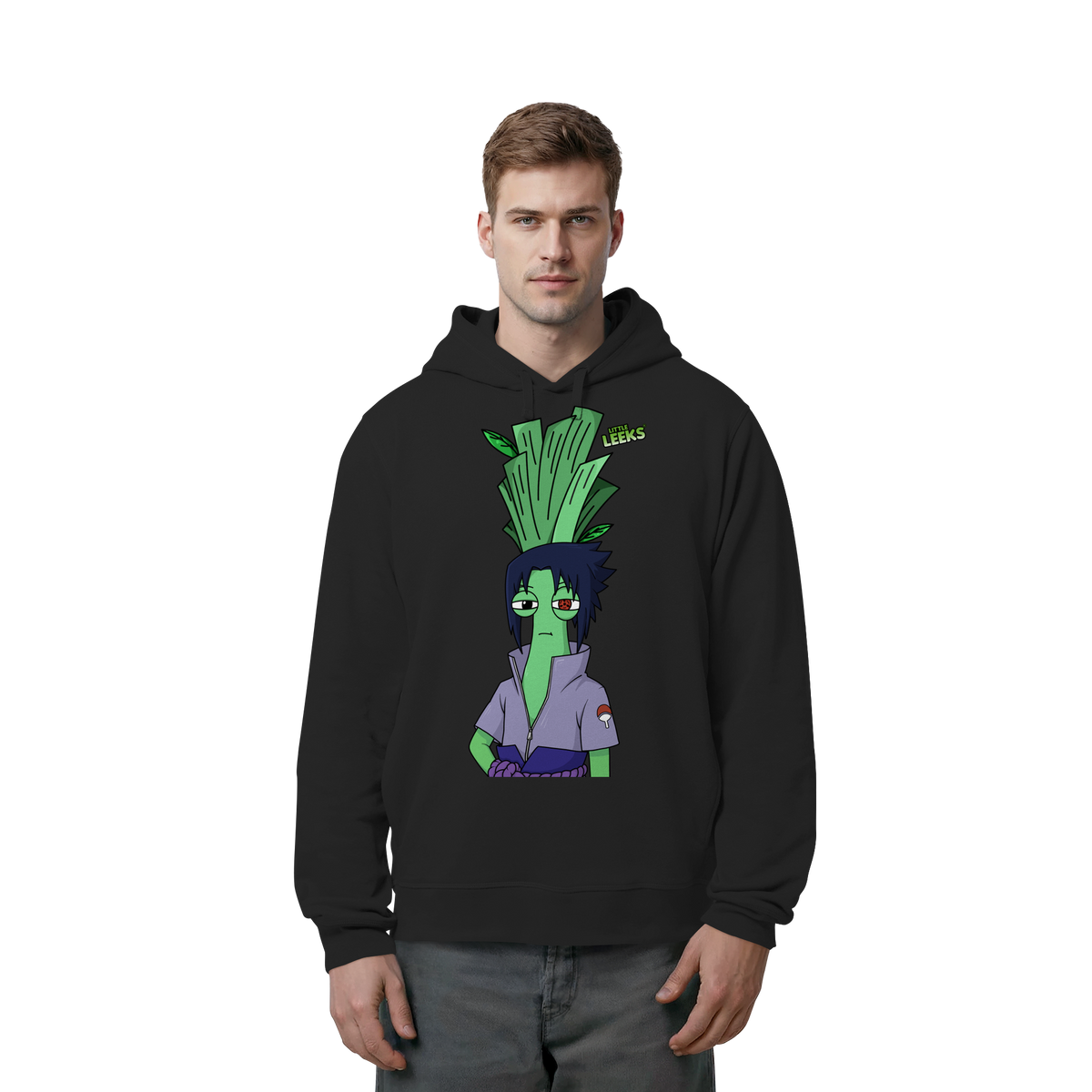 Motiv Nr 61: Lasuke Luchiha Lauch - Organic Side Pocket Hoodie