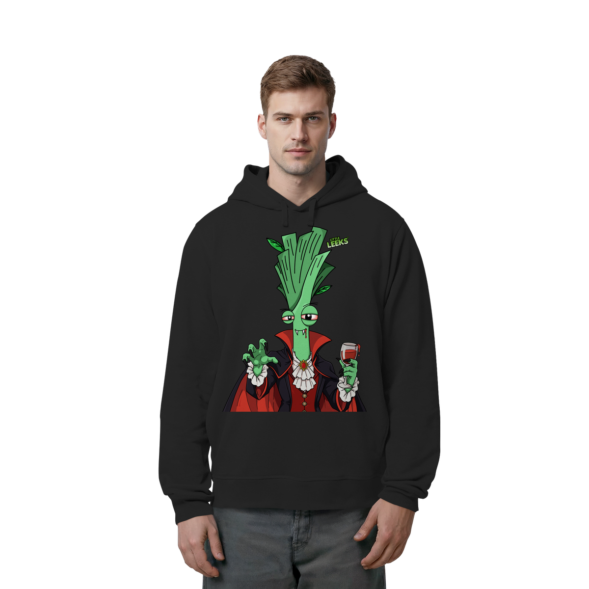 Motiv Nr 69: Lampir Lauch - Organic Side Pocket Hoodie