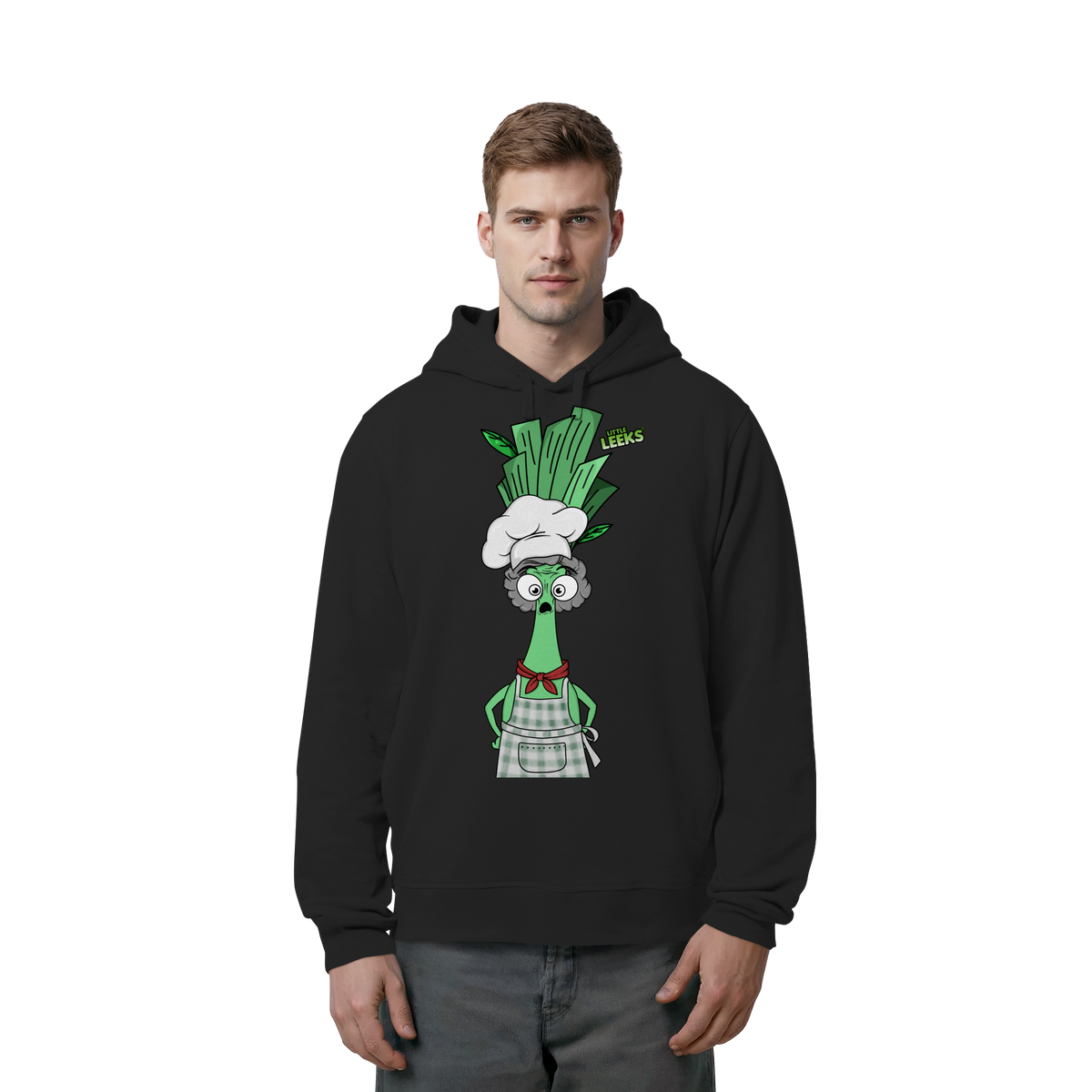 Motiv Nr 39: Grannylauch - Organic Side Pocket Hoodie