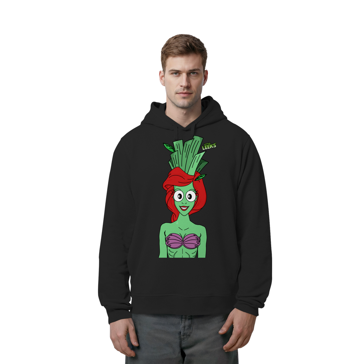 Motiv Nr 15: Meerjunglauch - Organic Side Pocket Hoodie