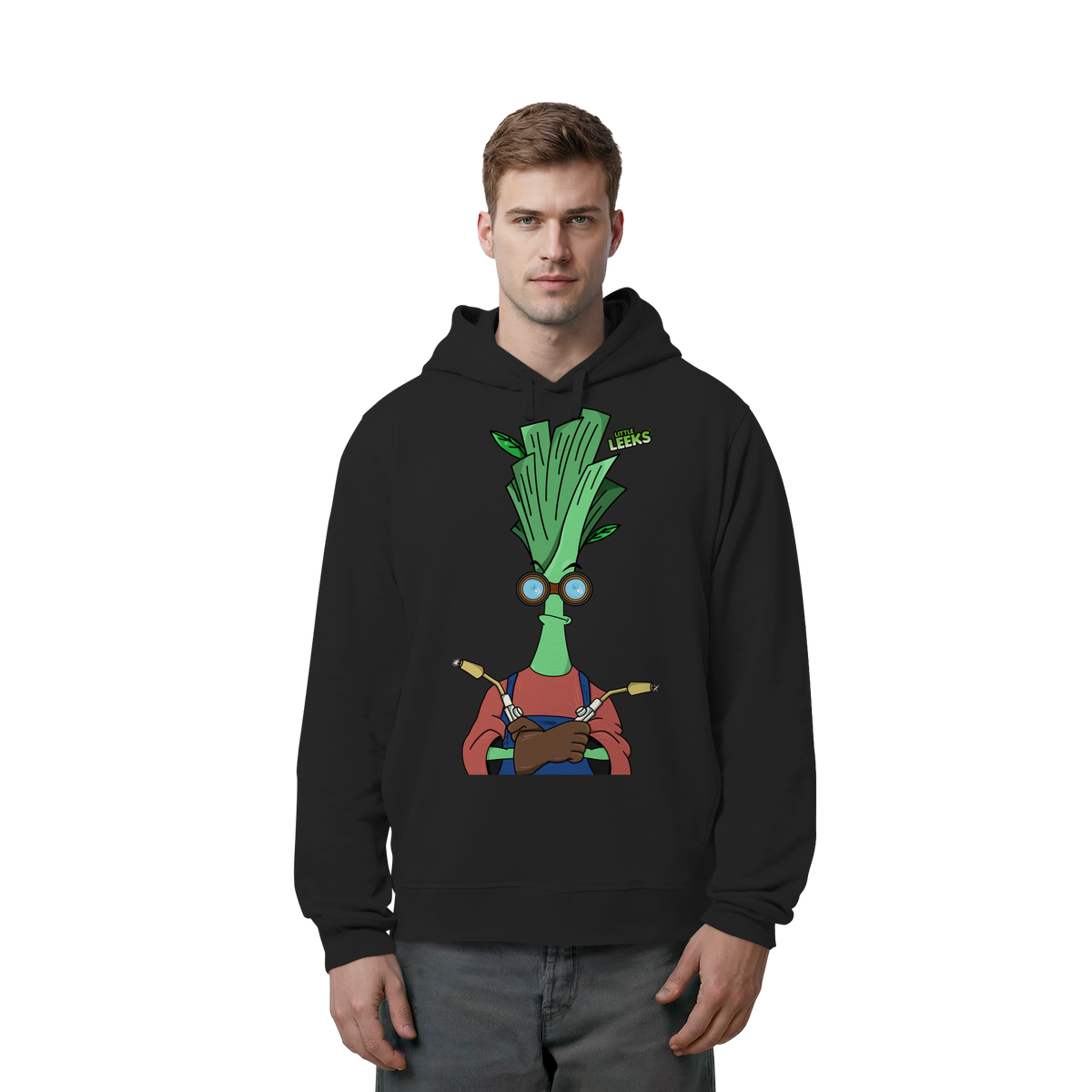 Motiv Nr 22: Schweißerlauch - Organic Side Pocket Hoodie