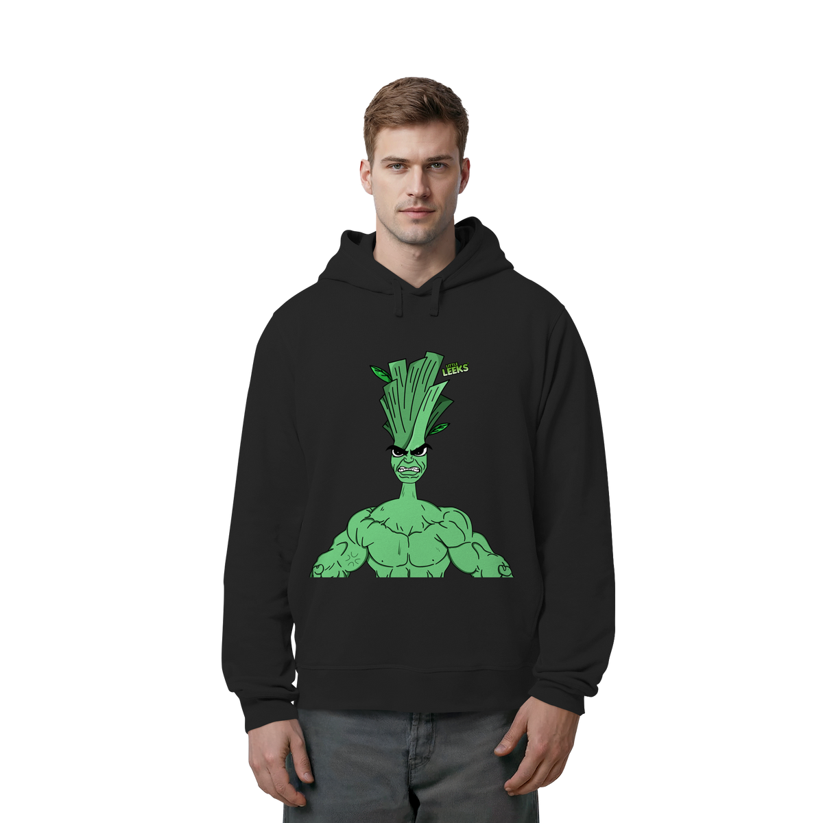 Motiv Nr 20: Grüne Gewalt - Organic Side Pocket Hoodie