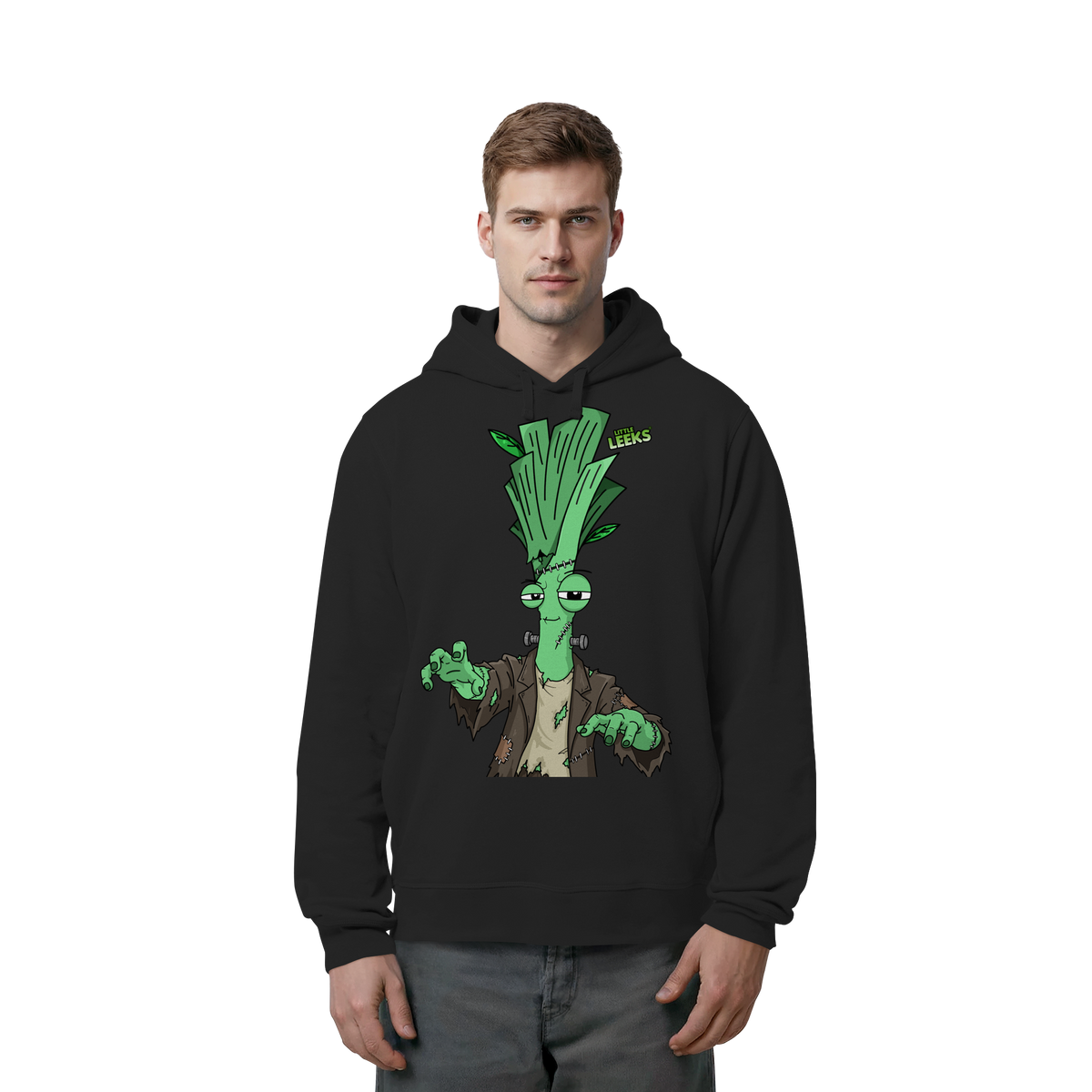 Motiv Nr 70: Frankenlauch - Organic Side Pocket Hoodie