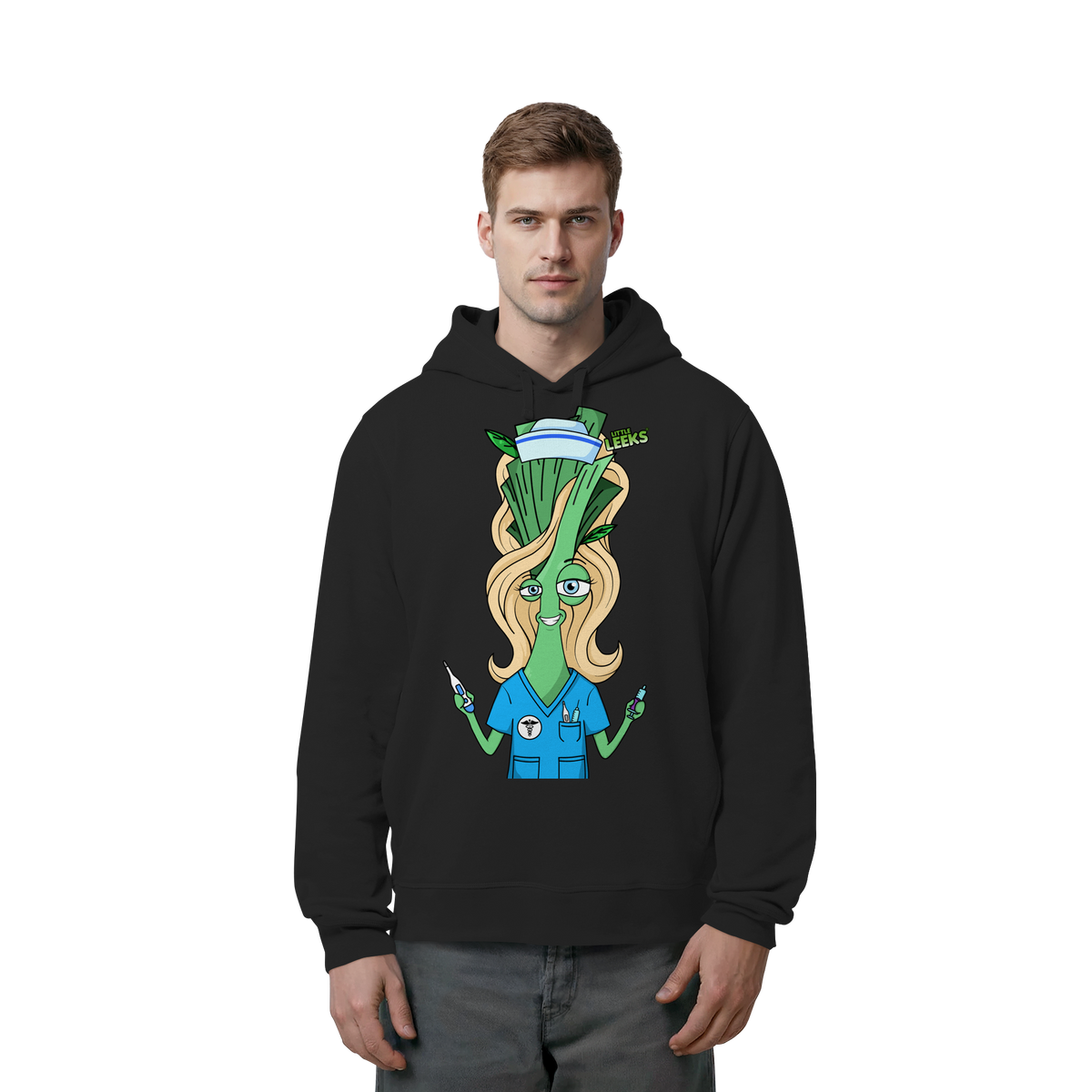 Motiv Nr 44: Lauchschwester - Organic Side Pocket Hoodie