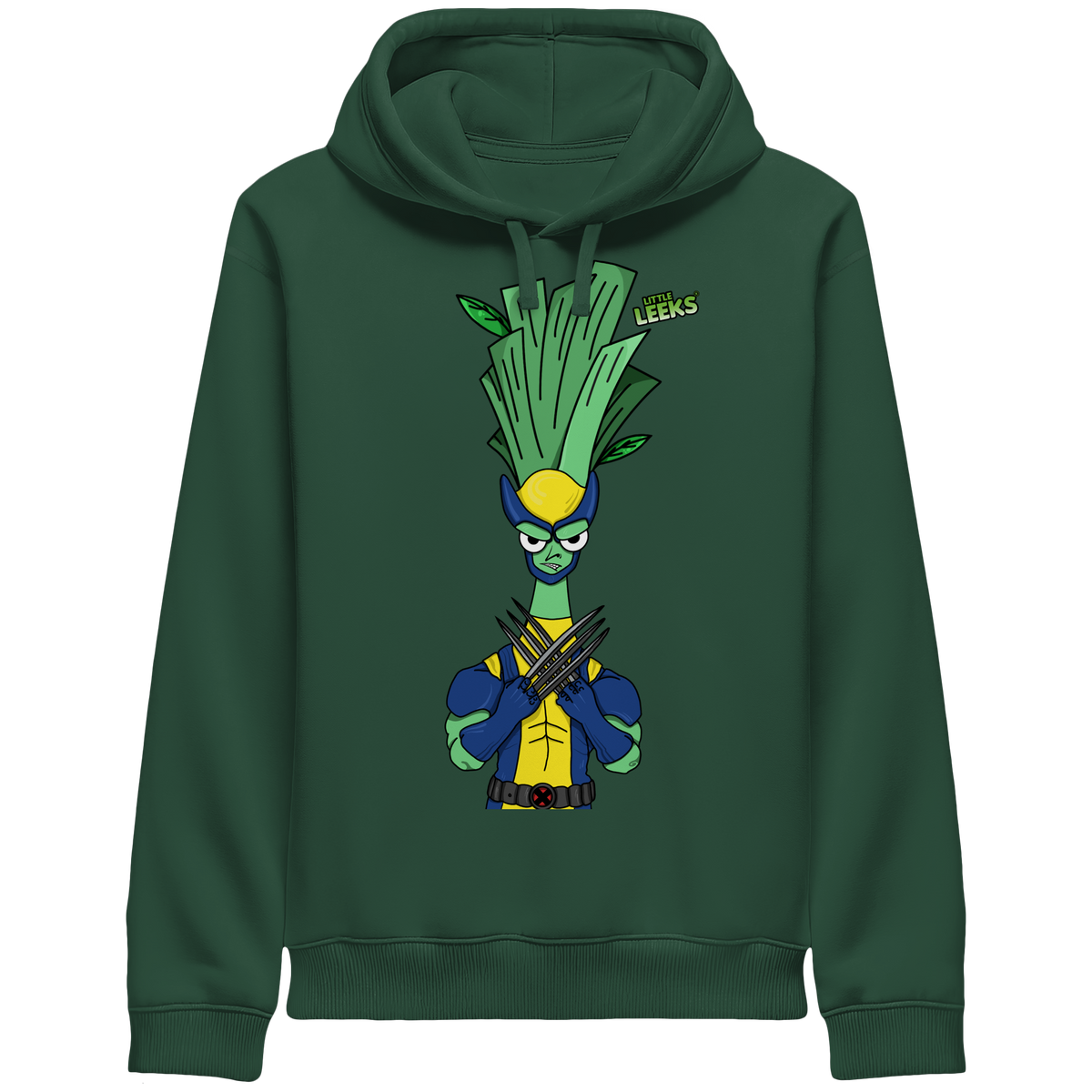 Motiv Nr 28: Wolverlauch - Organic Side Pocket Hoodie