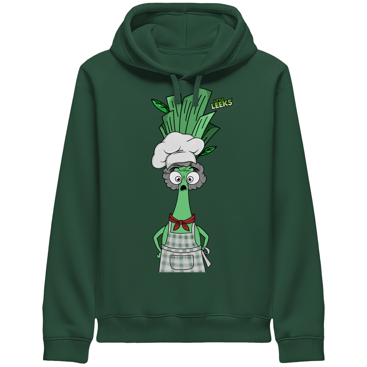 Motiv Nr 39: Grannylauch - Organic Side Pocket Hoodie