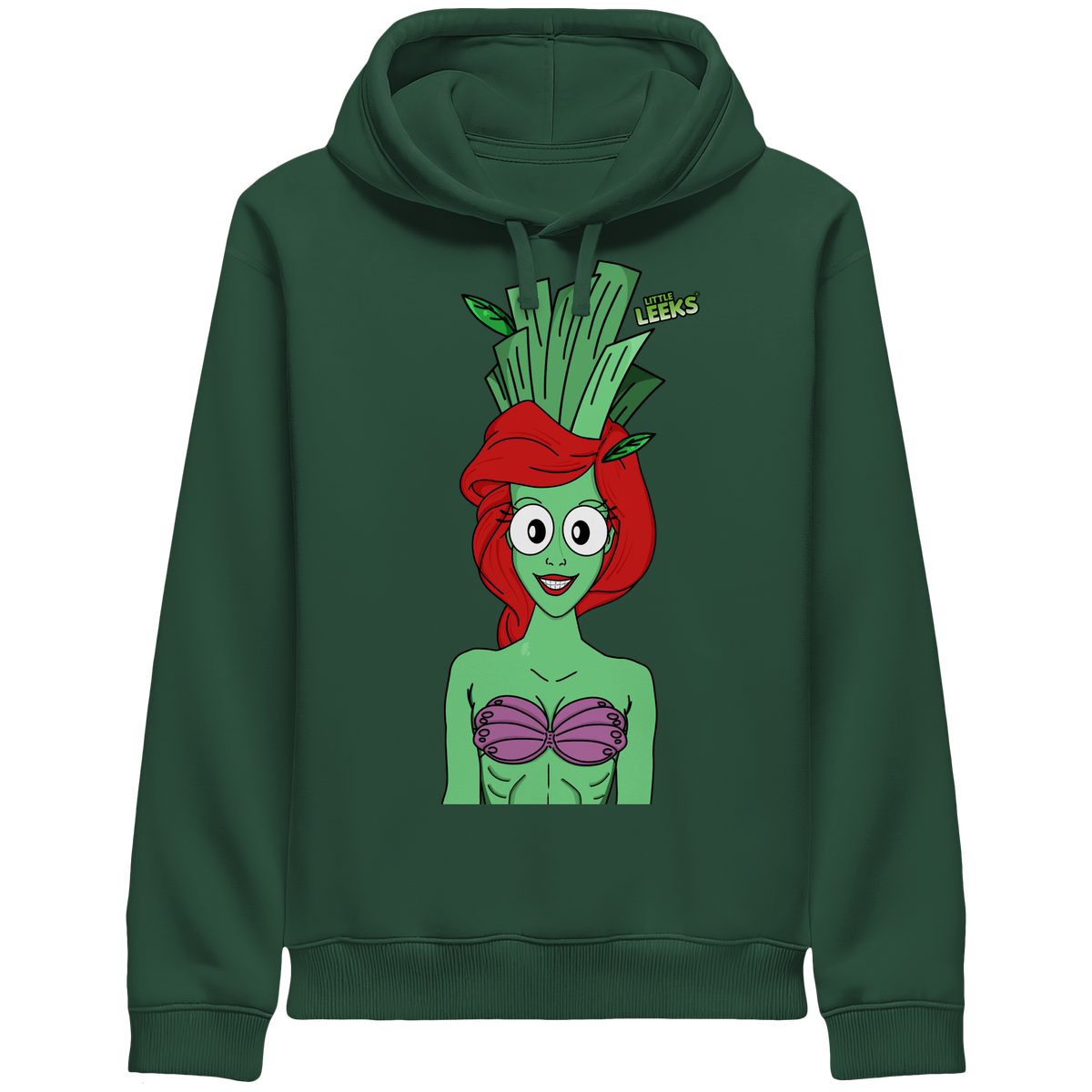 Motiv Nr 15: Meerjunglauch - Organic Side Pocket Hoodie