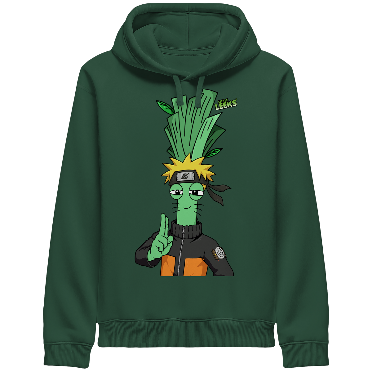 Motiv Nr 60: Laruto Lauch - Organic Side Pocket Hoodie