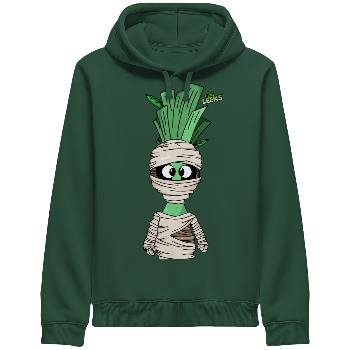 Motiv Nr 35: Bandagenlauch - Organic Side Pocket Hoodie