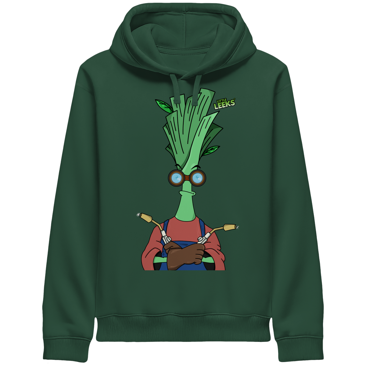 Motiv Nr 22: Schweißerlauch - Organic Side Pocket Hoodie