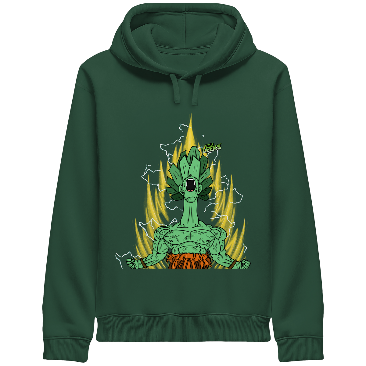 Motiv Nr 27: Super Leekajin - Organic Side Pocket Hoodie