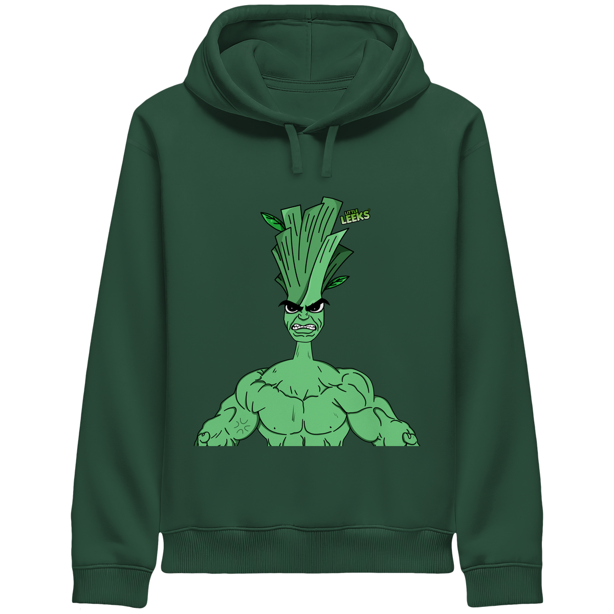 Motiv Nr 20: Grüne Gewalt - Organic Side Pocket Hoodie