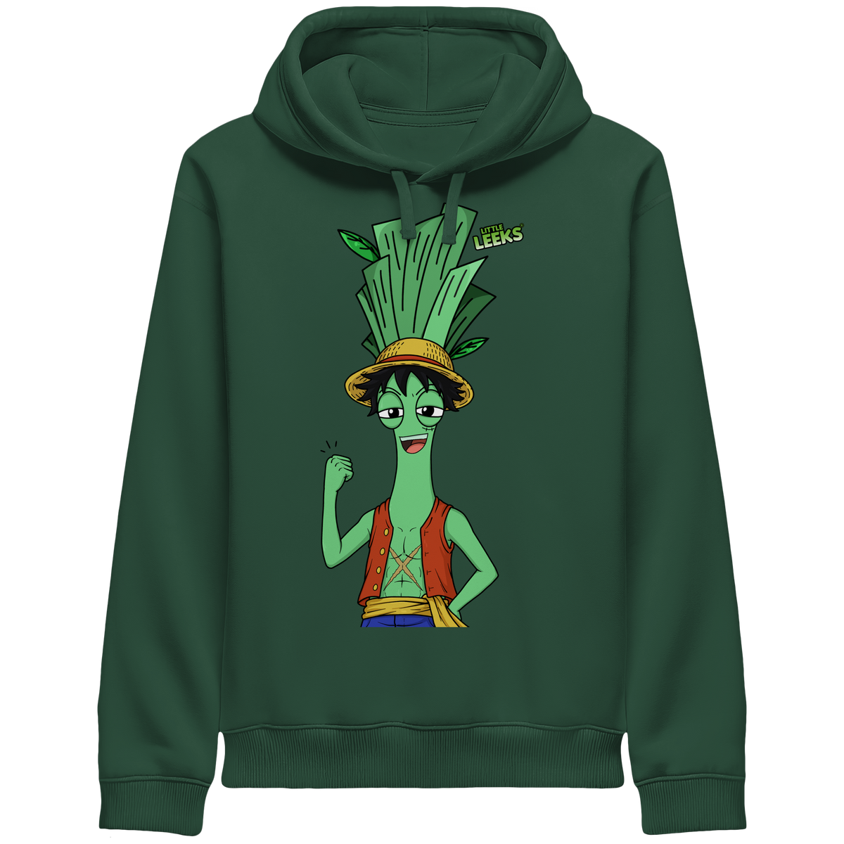 Motiv Nr 50: Gum Gum Lauch - Organic Side Pocket Hoodie