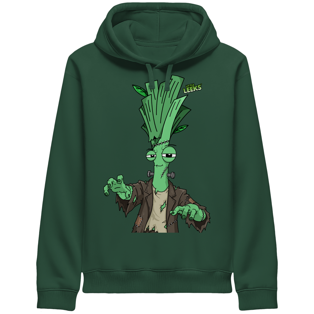 Motiv Nr 70: Frankenlauch - Organic Side Pocket Hoodie