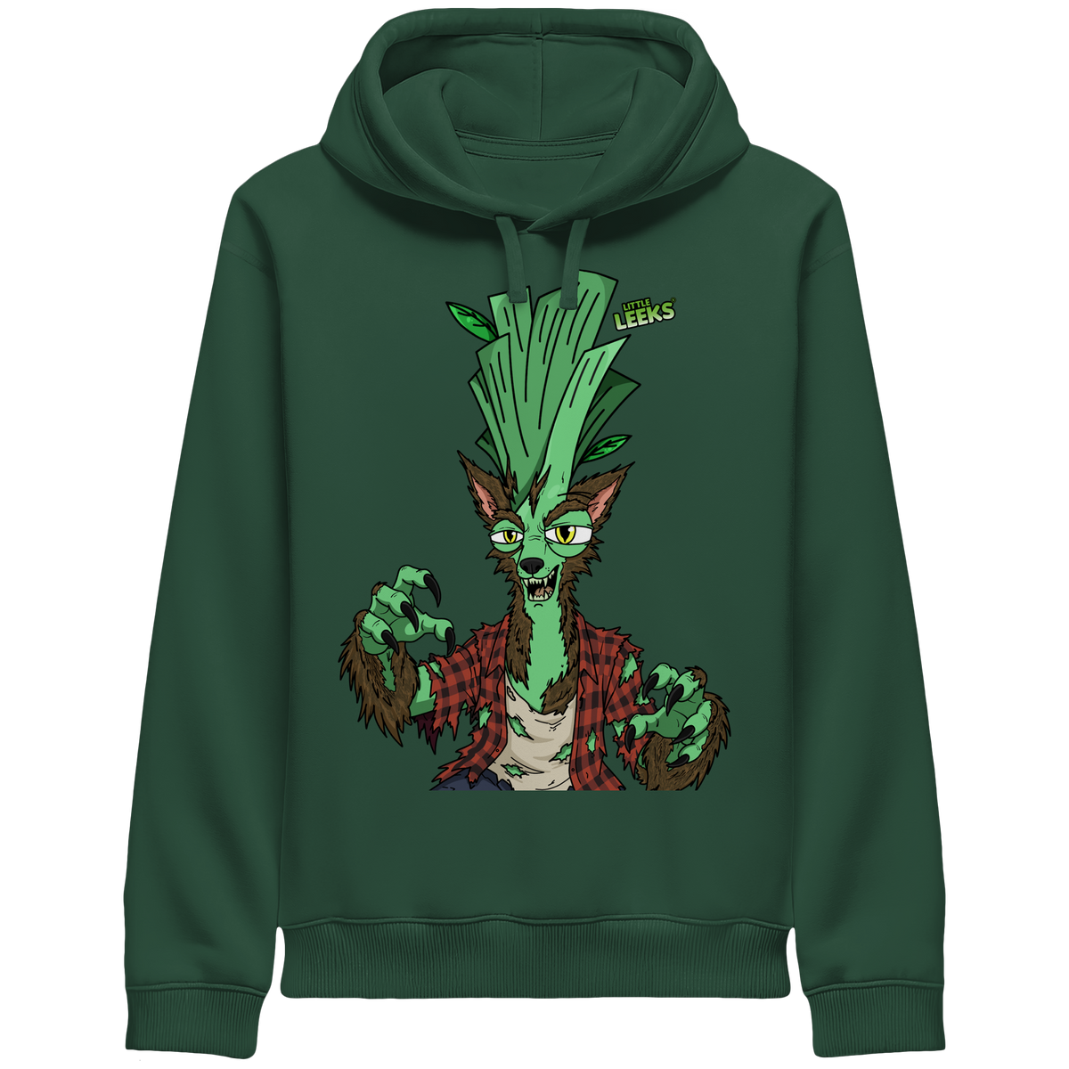 Motiv Nr 72: Wer-Lauch - Organic Side Pocket Hoodie