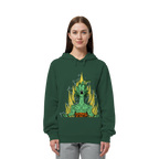 Motiv Nr 27: Super Leekajin - Organic Side Pocket Hoodie