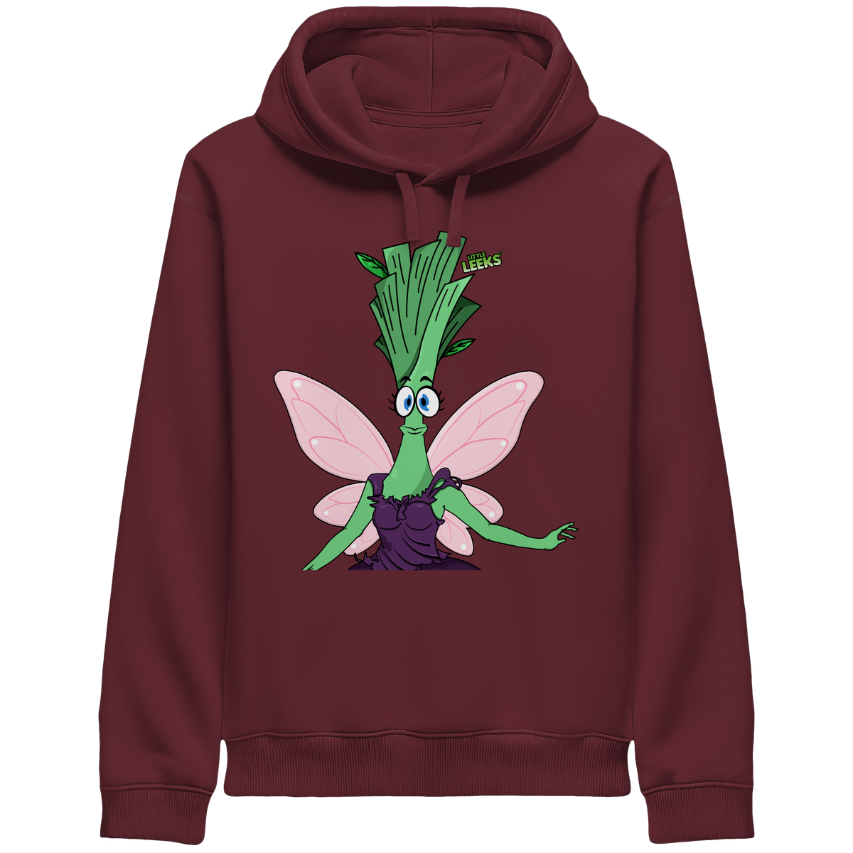 Motiv Nr 32: Glücksfeenlauch - Organic Side Pocket Hoodie