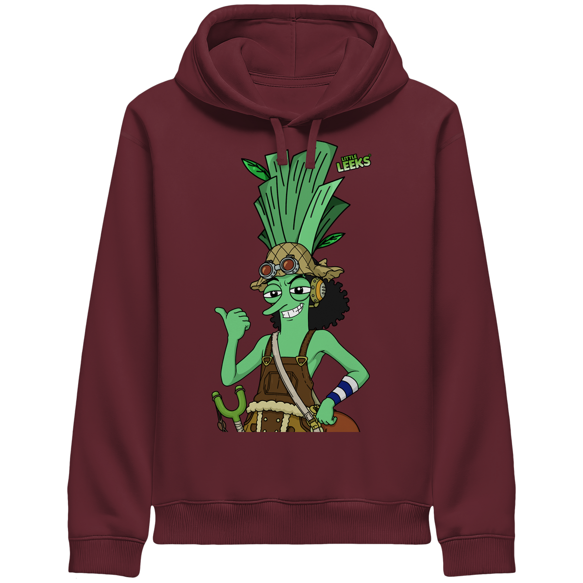 Motiv Nr 54: Zwillenkönig Leesop - Organic Side Pocket Hoodie