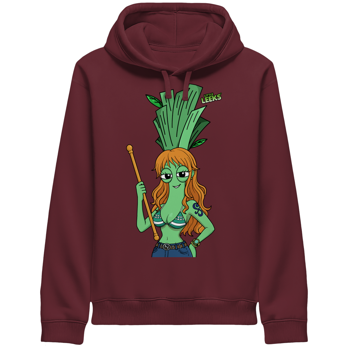 Motiv Nr 53: Diebin Lami  - Organic Side Pocket Hoodie