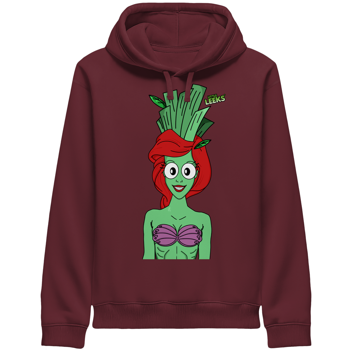 Motiv Nr 15: Meerjunglauch - Organic Side Pocket Hoodie
