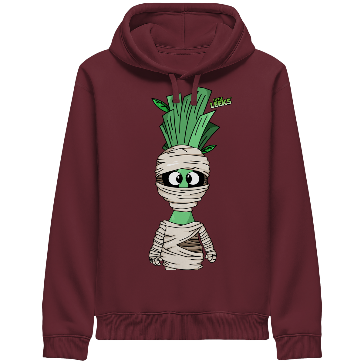 Motiv Nr 35: Bandagenlauch - Organic Side Pocket Hoodie
