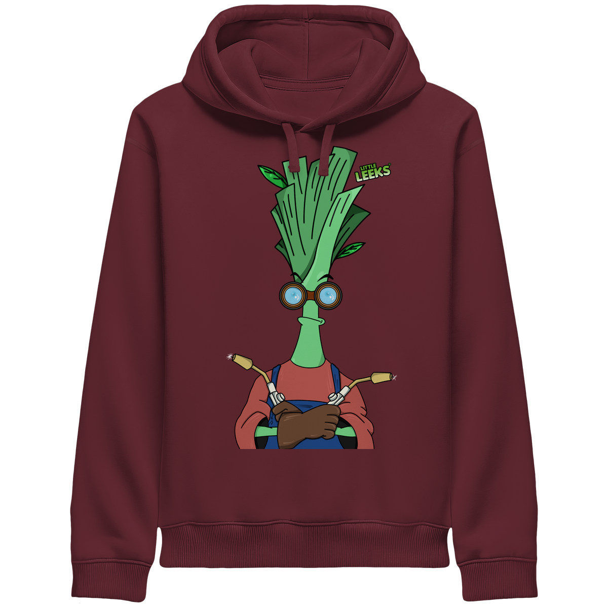 Motiv Nr 22: Schweißerlauch - Organic Side Pocket Hoodie