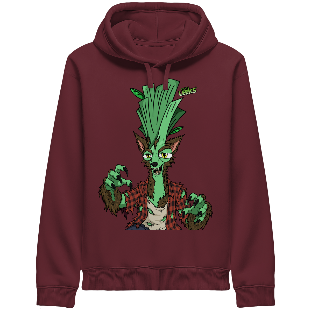 Motiv Nr 72: Wer-Lauch - Organic Side Pocket Hoodie