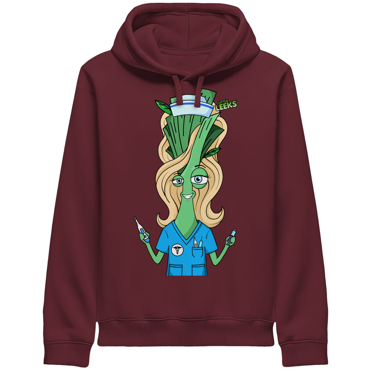 Motiv Nr 44: Lauchschwester - Organic Side Pocket Hoodie