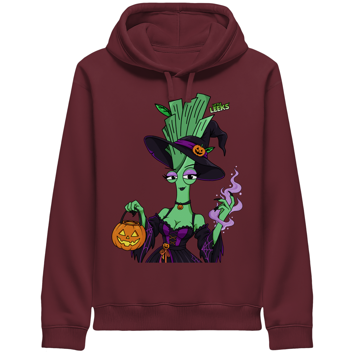 Motiv Nr 71: Lauchhexe - Organic Side Pocket Hoodie