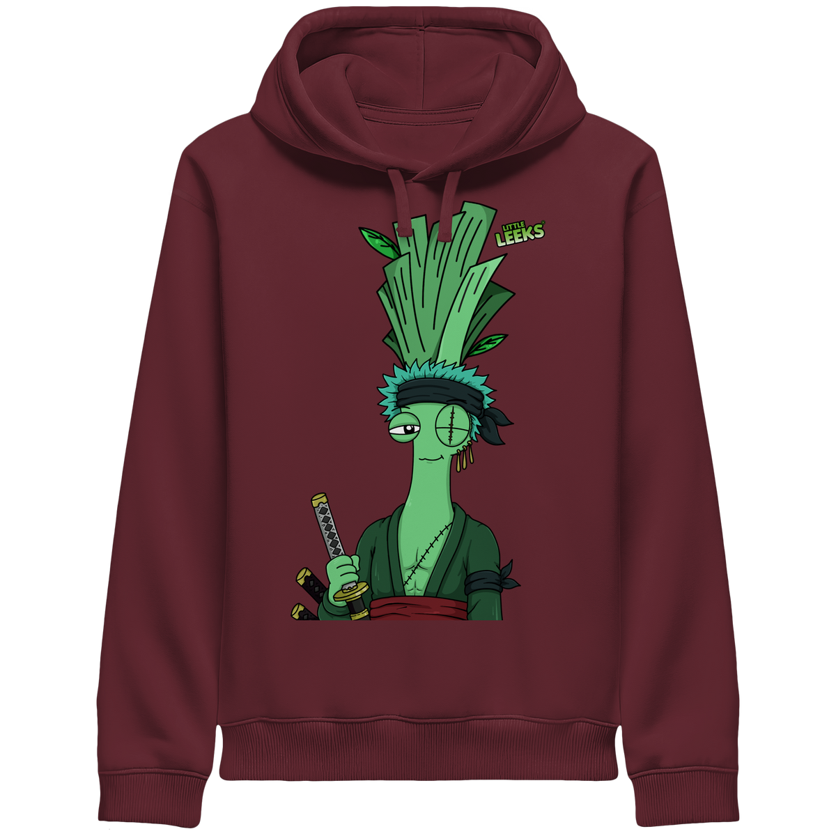 Motiv Nr 51: Lauchjäger Lorro - Organic Side Pocket Hoodie