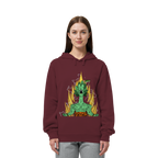 Motiv Nr 27: Super Leekajin - Organic Side Pocket Hoodie