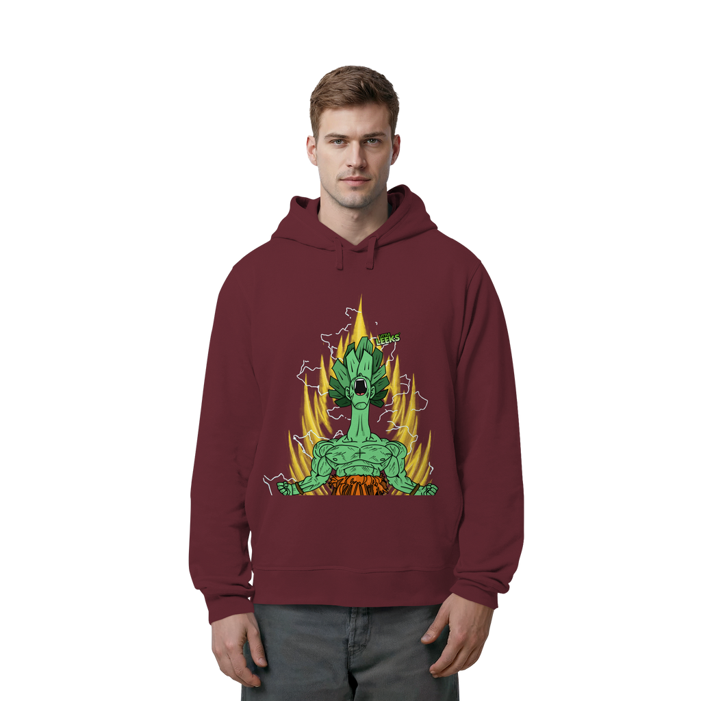 Motiv Nr 27: Super Leekajin - Organic Side Pocket Hoodie