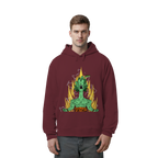 Motiv Nr 27: Super Leekajin - Organic Side Pocket Hoodie